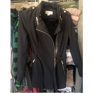 Michael by Michael Kors Belted Lined Trench